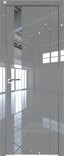 Дверь со стеклом ProfilDoors 62L Зеркало (Грей люкс)