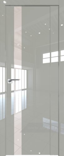 Дверь со стеклом ProfilDoors 62L Lacobel Перламутровый лак (Галька люкс)