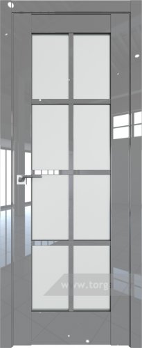 Дверь со стеклом ProfilDoors 101L Матовое (Грей люкс)