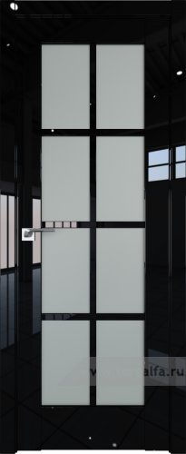 Дверь со стеклом ProfilDoors 101L Матовое (Черный люкс)