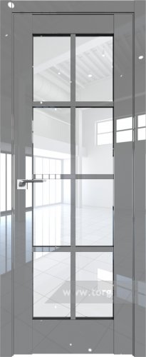 Дверь со стеклом ProfilDoors 101L Прозрачное (Грей люкс)