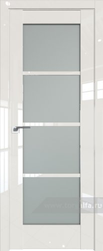 Дверь со стеклом ProfilDoors 119L Матовое (Магнолия люкс)