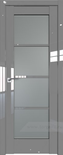 Дверь со стеклом ProfilDoors 119L Матовое (Грей люкс)