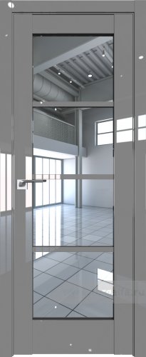 Дверь со стеклом ProfilDoors 119L Прозрачное (Грей люкс)