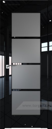 Дверь со стеклом ProfilDoors 119L Графит (Черный люкс)