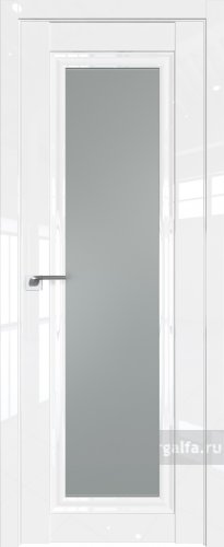 Дверь со стеклом ProfilDoors 121L Матовое (Белый люкс)