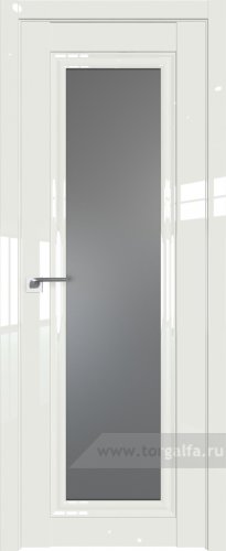Дверь со стеклом ProfilDoors 121L Графит ( ДаркВайт люкс)