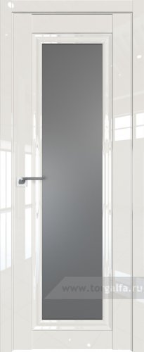 Дверь со стеклом ProfilDoors 121L Графит (Магнолия люкс)