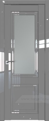 Дверь со стеклом ProfilDoors 123L Матовое (Грей люкс)