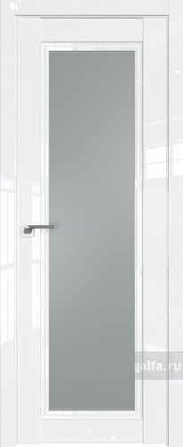 Дверь со стеклом ProfilDoors 127L Матовое (Белый люкс)