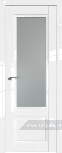 Дверь со стеклом ProfilDoors 129L Матовое (Белый люкс)