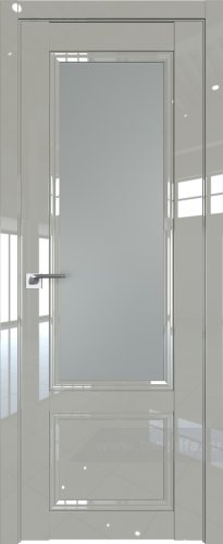 Дверь со стеклом ProfilDoors 129L Матовое (Галька люкс)