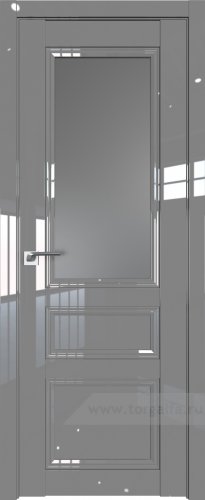 Дверь со стеклом ProfilDoors 131L Графит (Грей люкс)