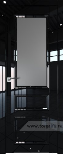 Дверь со стеклом ProfilDoors 131L Графит (Черный люкс)