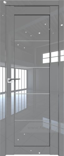 Дверь со стеклом ProfilDoors 2.11L Матовое (Грей люкс)