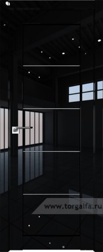 Дверь со стеклом ProfilDoors 2.11L Матовое (Черный люкс)
