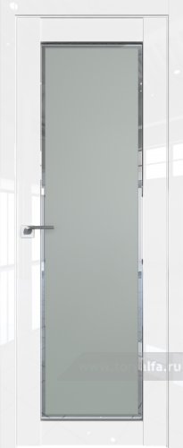 Дверь со стеклом ProfilDoors 2.19L Square матовое (Белый люкс)