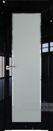 Дверь со стеклом ProfilDoors 2.19L Square матовое (Черный люкс)