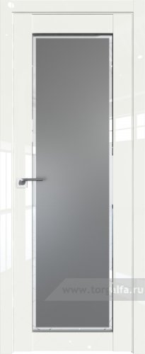 Дверь со стеклом ProfilDoors 2.19L Square графит ( ДаркВайт люкс)