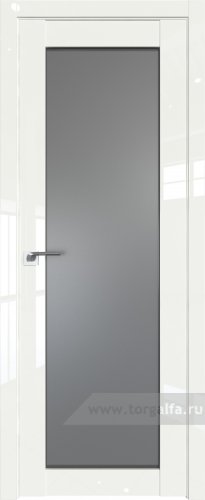 Дверь со стеклом ProfilDoors 2.19L Графит ( ДаркВайт люкс)