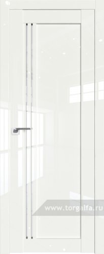 Дверь со стеклом ProfilDoors 2.50L Прозрачное ( ДаркВайт люкс)