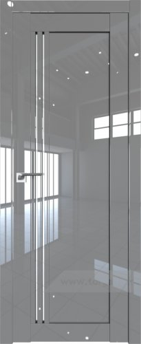 Дверь со стеклом ProfilDoors 2.50L Прозрачное (Грей люкс)