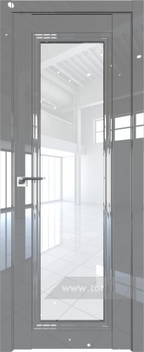 Дверь со стеклом ProfilDoors 2.101L Прозрачное (Грей люкс)