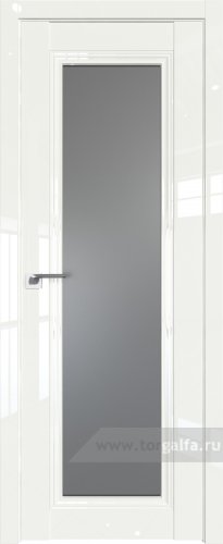 Дверь со стеклом ProfilDoors 2.101L Графит ( ДаркВайт люкс)