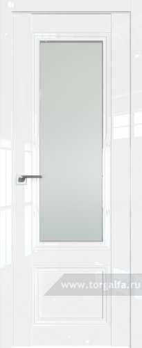 Дверь со стеклом ProfilDoors 2.103L Матовое (Белый люкс)