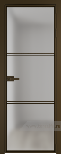 Дверь со стеклом ProfilDoors алюминиевая 3AX с профилем Деорэ (Матовое)