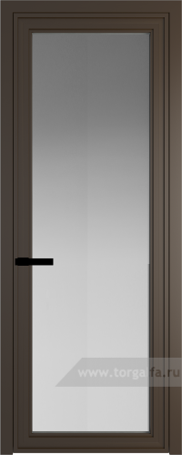 Дверь со стеклом ProfilDoors алюминиевая AGP 1 с профилем Деорэ (Матовое)