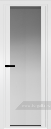 Дверь со стеклом ProfilDoors алюминиевая AGP 2 с профилем Вайт (Матовое)