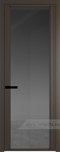 Дверь со стеклом ProfilDoors алюминиевая AGP 2 с профилем Деорэ (Тонированное)