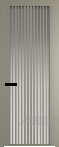 Дверь со стеклом ProfilDoors алюминиевая AGP 3 с профилем Никель матовый (Матовое)