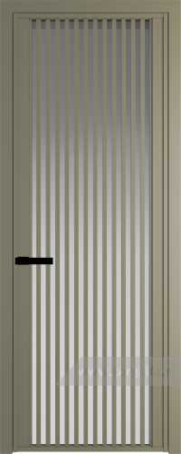 Дверь со стеклом ProfilDoors алюминиевая AGP 3 с профилем Шампань (Матовое)