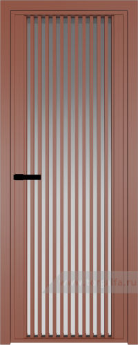 Дверь со стеклом ProfilDoors алюминиевая AGP 3 с профилем Бронза (Матовое)