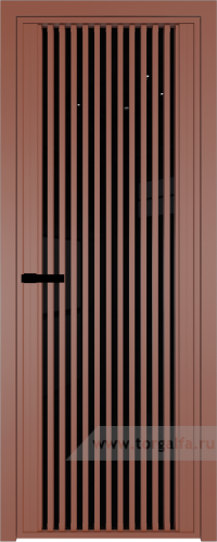 Дверь со стеклом ProfilDoors алюминиевая AGP 3 с профилем Бронза (Черный триплекс)