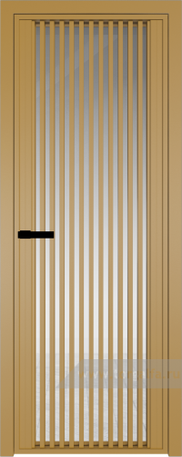 Дверь со стеклом ProfilDoors алюминиевая AGP 3 с профилем Золото (Прозрачное)