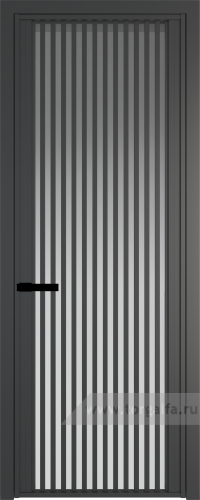 Дверь со стеклом ProfilDoors алюминиевая AGP 3 с профилем Серая ночь (Матовое)