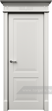 Глухая дверь Ofram (Офрам) Рим Rim2 (9010 эмаль)