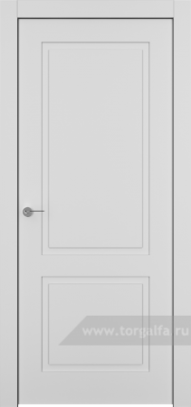 Глухая дверь Ofram (Офрам) Классика Cl2 (Белая эмаль)
