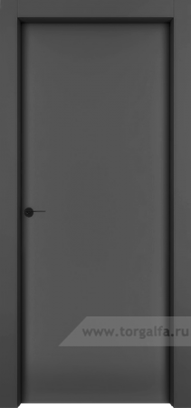 Глухая дверь Ofram (Офрам) звукоизоляционная 1001 sp (Черный)