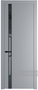 18PW Зеркало Grey с молдингом Черный матовый