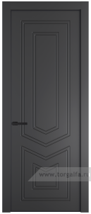 29PE с кромкой Черный матовый RAL9005
