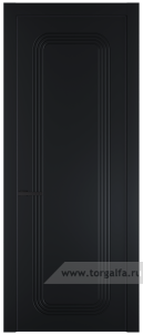 34PE с кромкой Черный матовый RAL9005