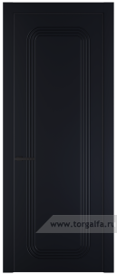 34PE с кромкой Черный матовый RAL9005