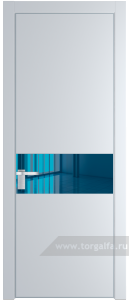 17PA Зеркало Blue с профилем Серебро