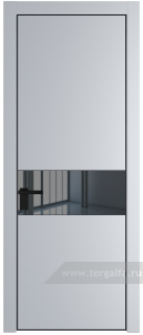 17PA Зеркало Grey с профилем Черный матовый RAL9005