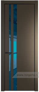 20PA Зеркало Blue с профилем Черный матовый RAL9005