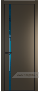 21PA Зеркало Blue с профилем Черный матовый RAL9005